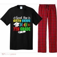 Fun Goodbye Sixth Grade Hello 7Th Grade Last Day Of School Gift Pajama Set thumb 0