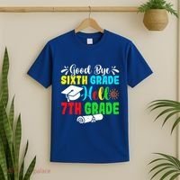Fun Goodbye Sixth Grade Hello 7Th Grade Last Day Of School Gift T-Shirt thumb 2
