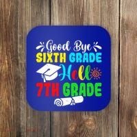 Fun Goodbye Sixth Grade Hello 7Th Grade Last Day Of School Gift Coaster thumb 0