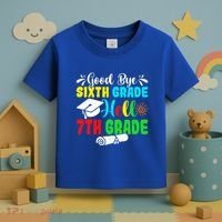 Fun Goodbye Sixth Grade Hello 7Th Grade Last Day Of School Gift Toddler T-Shirt thumb 3