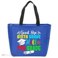 Fun Goodbye Sixth Grade Hello 7Th Grade Last Day Of School Gift Tote Bag thumb 0