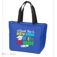 Fun Goodbye Sixth Grade Hello 7Th Grade Last Day Of School Gift Tote Bag thumb 3