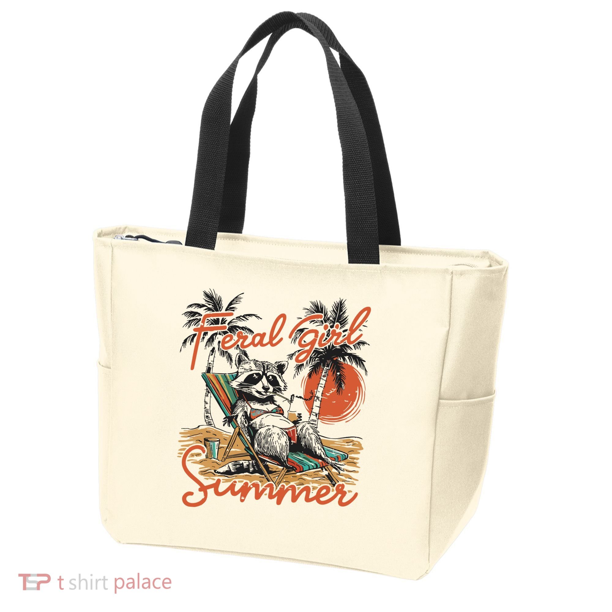 Feral Girl Summer Tote Bag