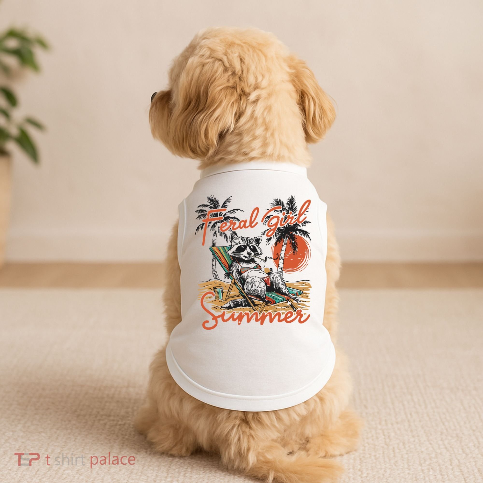 Feral Girl Summer Doggie Tank