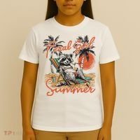 Feral Girl Summer T-Shirt thumb 4
