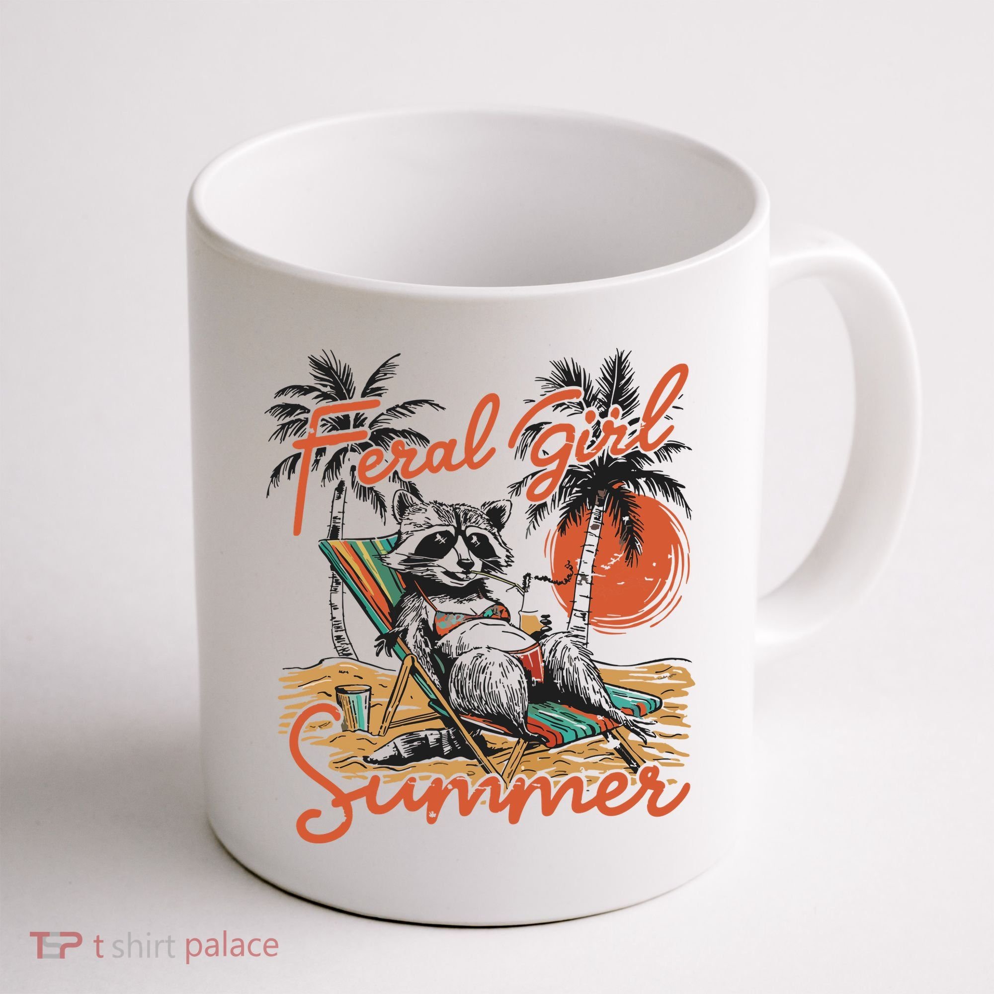 Feral Girl Summer Coffee Mug