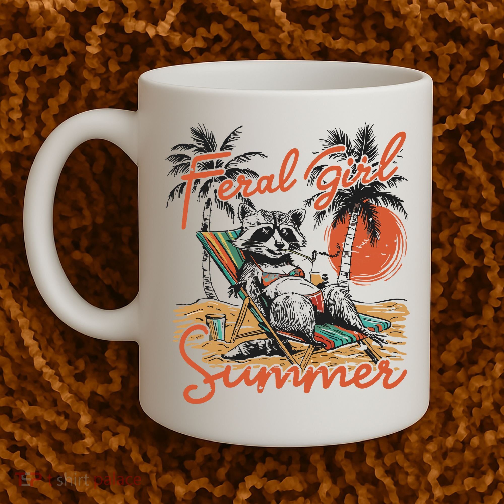 Feral Girl Summer Coffee Mug