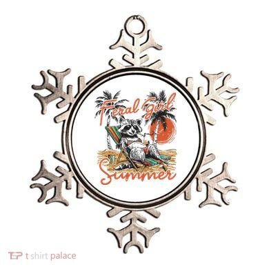 Feral Girl Summer Ornament