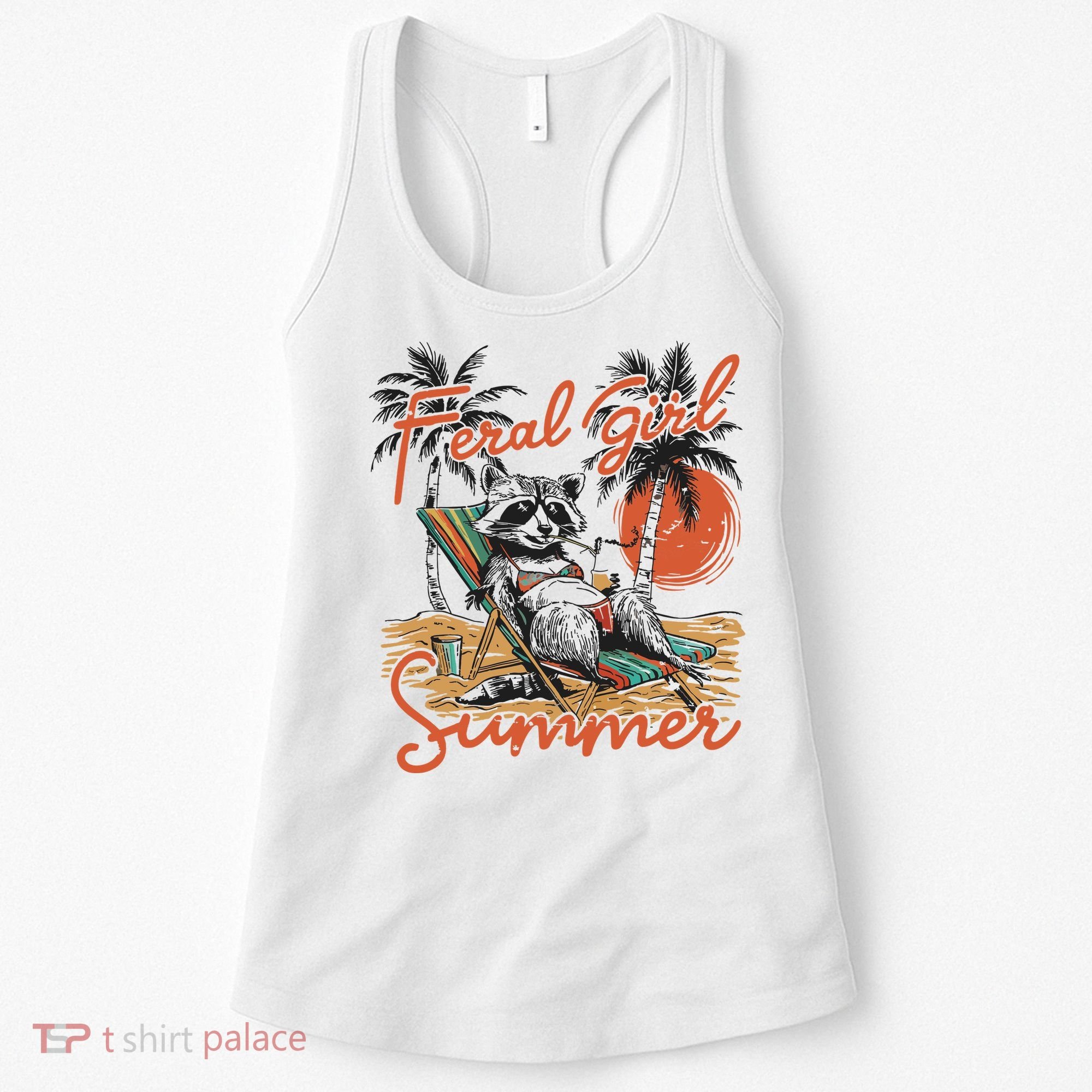 Feral Girl Summer Women's Tank Top