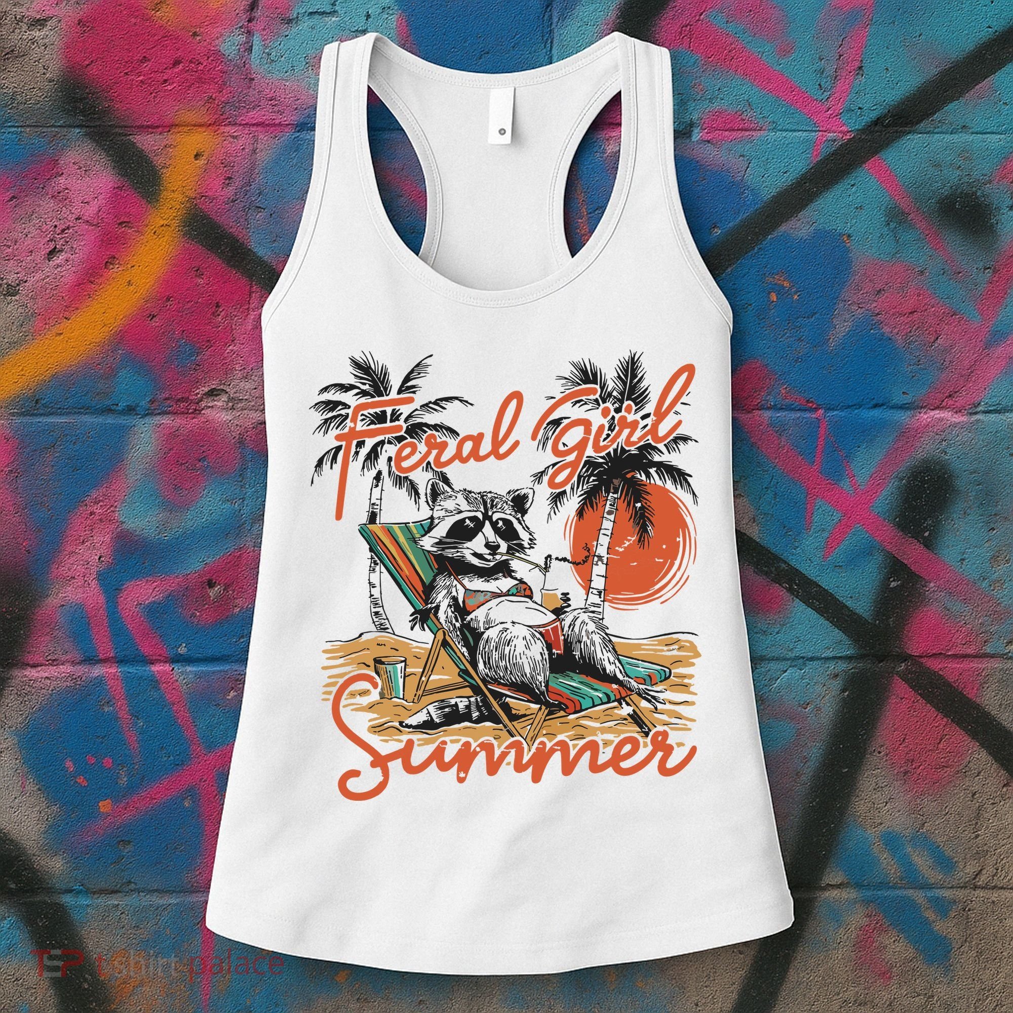 Feral Girl Summer Women's Tank Top