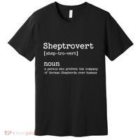 Funny German Shepherd Dog Playful Pet Lover Premium T-Shirt thumb 0