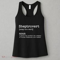 Funny German Shepherd Dog Playful Pet Lover Women's Tank Top thumb 3