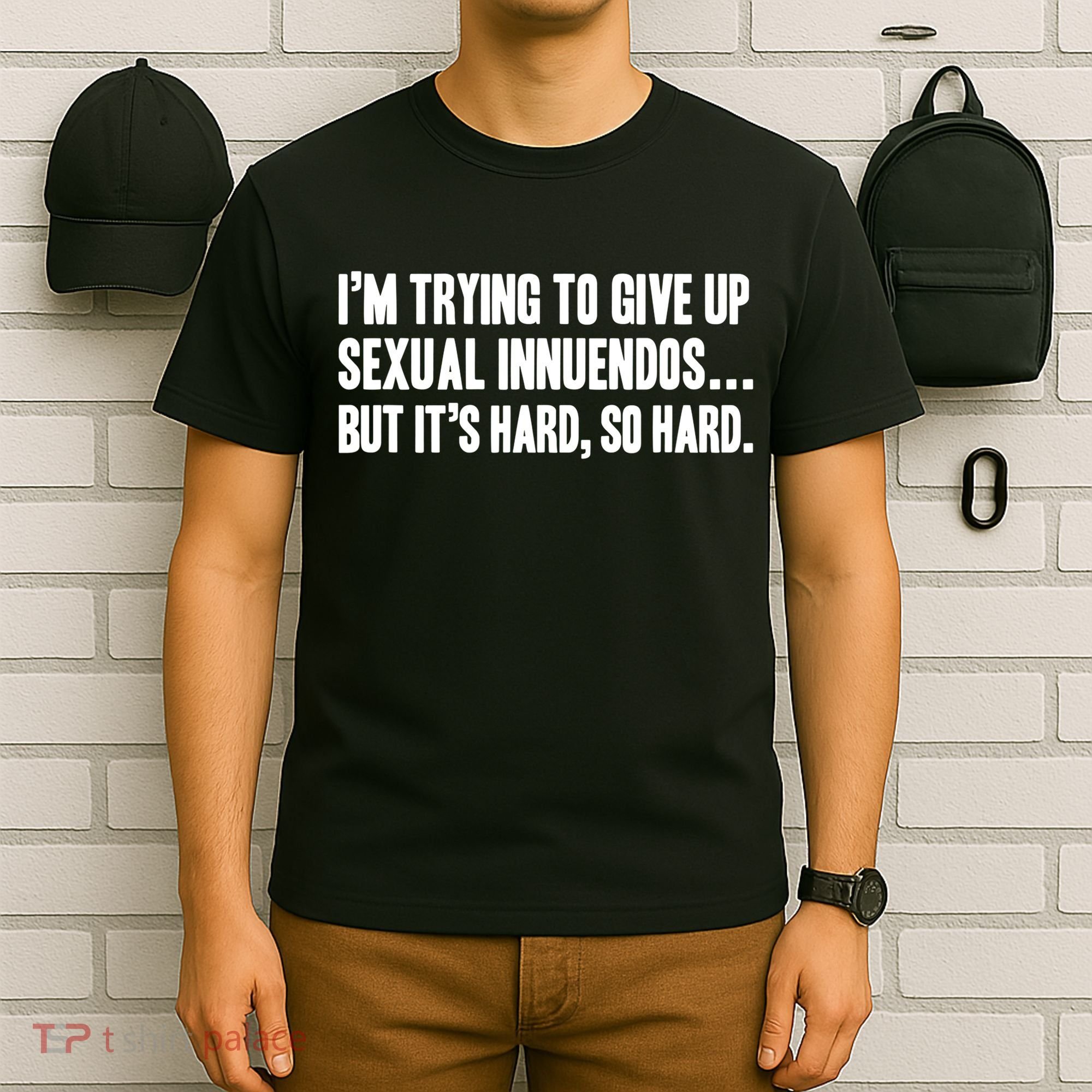 Funny Gift Sexual Innuendo Adult Humor Offensive Gag Gift T-Shirt