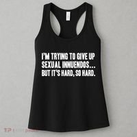 Funny Gift Sexual Innuendo Adult Humor Offensive Gag Gift Women's Tank Top thumb 3