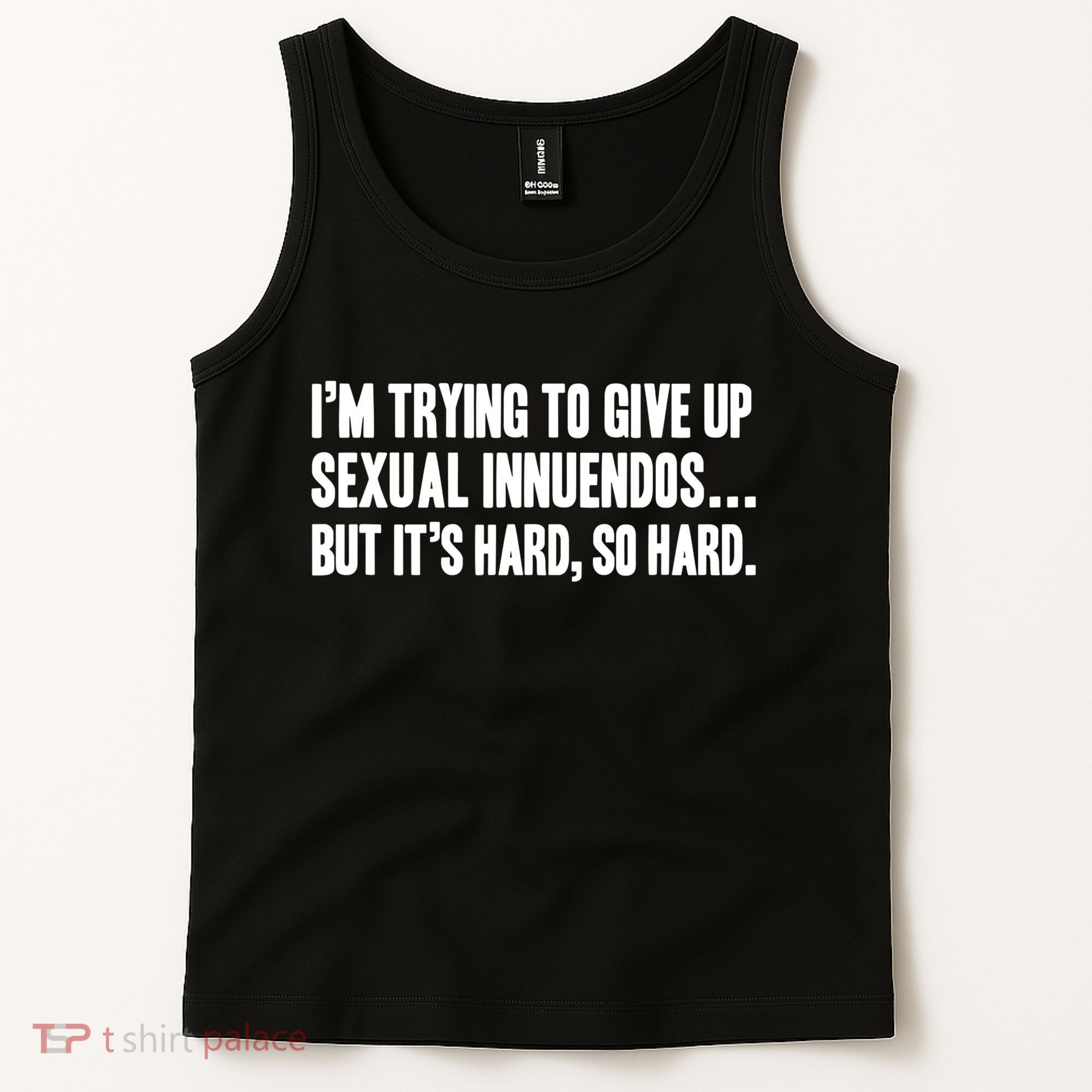 Funny Gift Sexual Innuendo Adult Humor Offensive Gag Gift Tank Top
