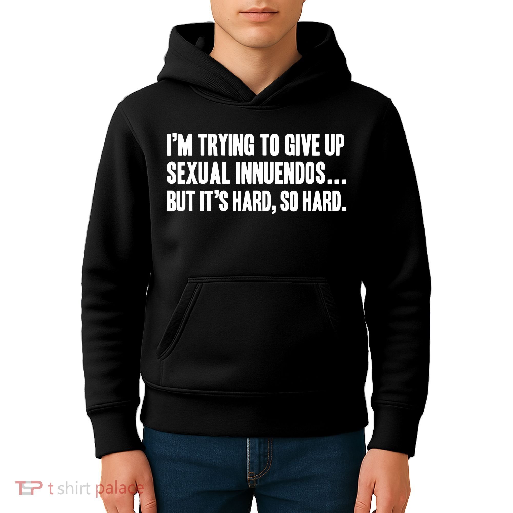 Funny Gift Sexual Innuendo Adult Humor Offensive Gag Gift Kids Hoodie