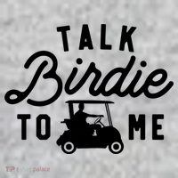 Funny Golf Talk Birdie To Me Golfing Humor The Baniff Cuffed Pom Beanie thumb 2