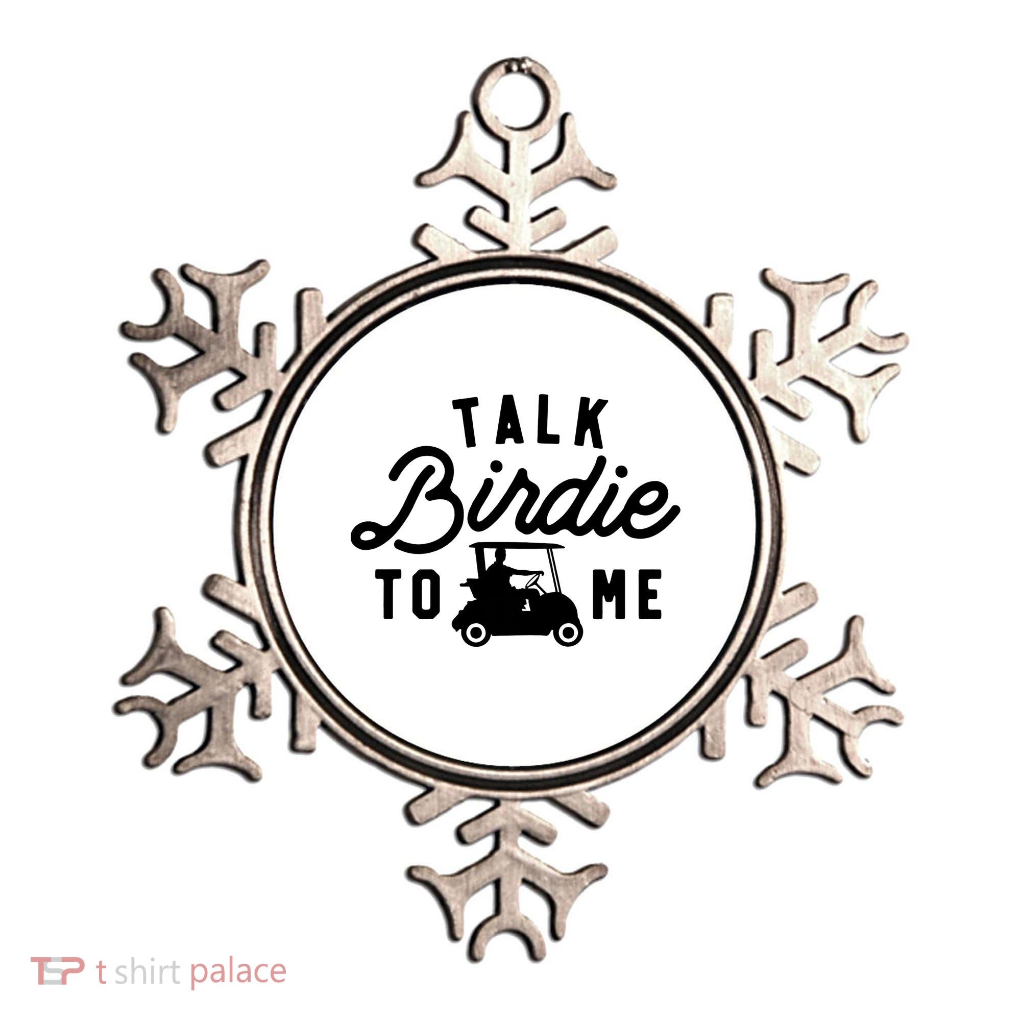 Funny Golf Talk Birdie To Me Golfing Humor Ornament