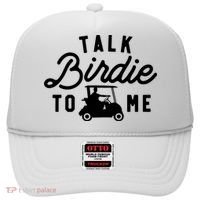 Funny Golf Talk Birdie To Me Golfing Humor Hat thumb 0