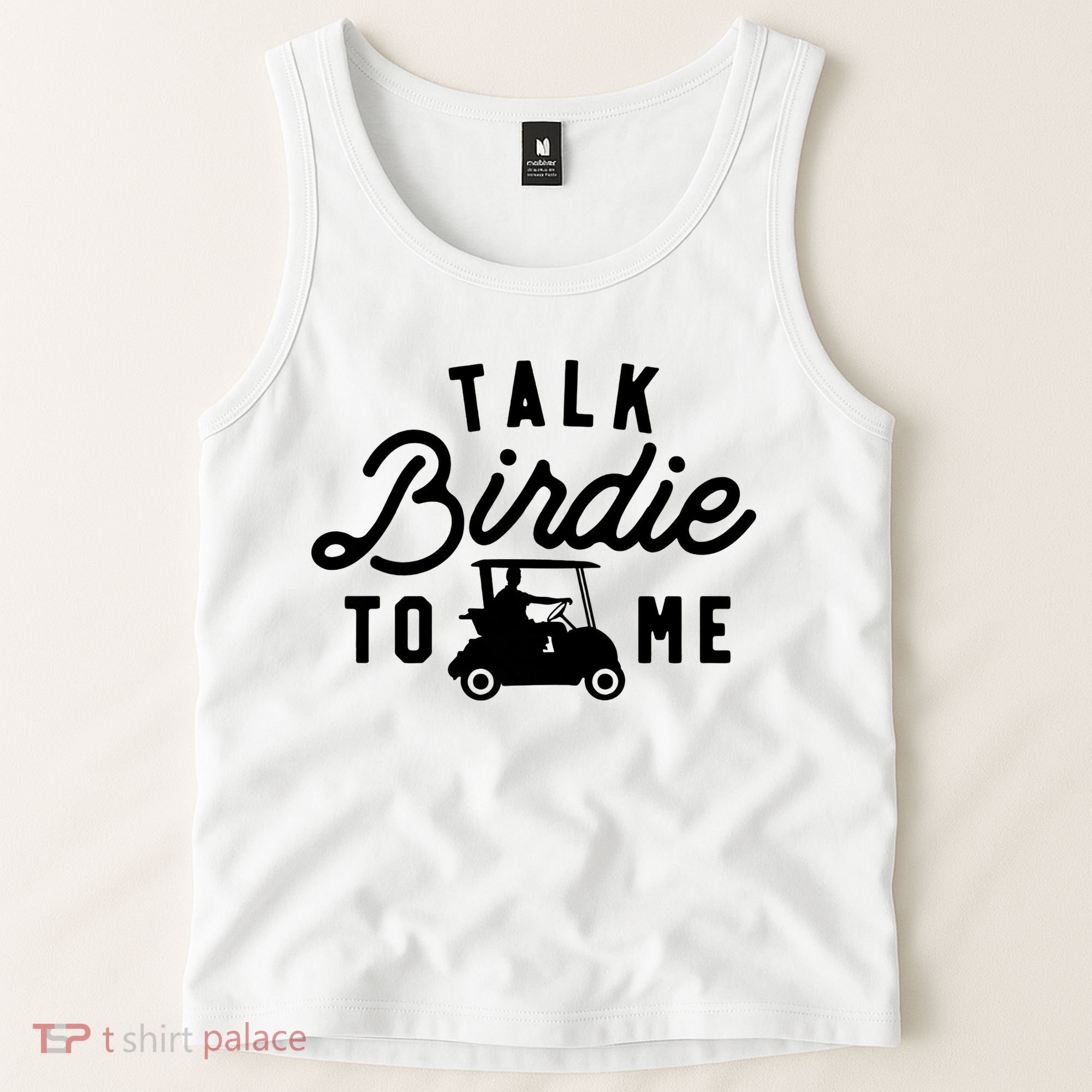 Funny Golf Talk Birdie To Me Golfing Humor Tank Top