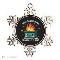 Fun Groovy This Little Light Of Mine Emotional Dumpster Fire Ornament thumb 0
