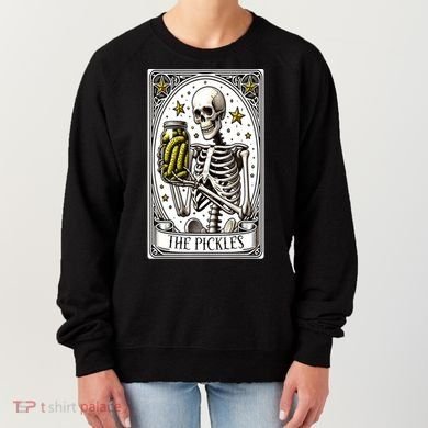 Funny Gardener The Pickle Skeleton Cucumber Gift Women's Sweatshirt