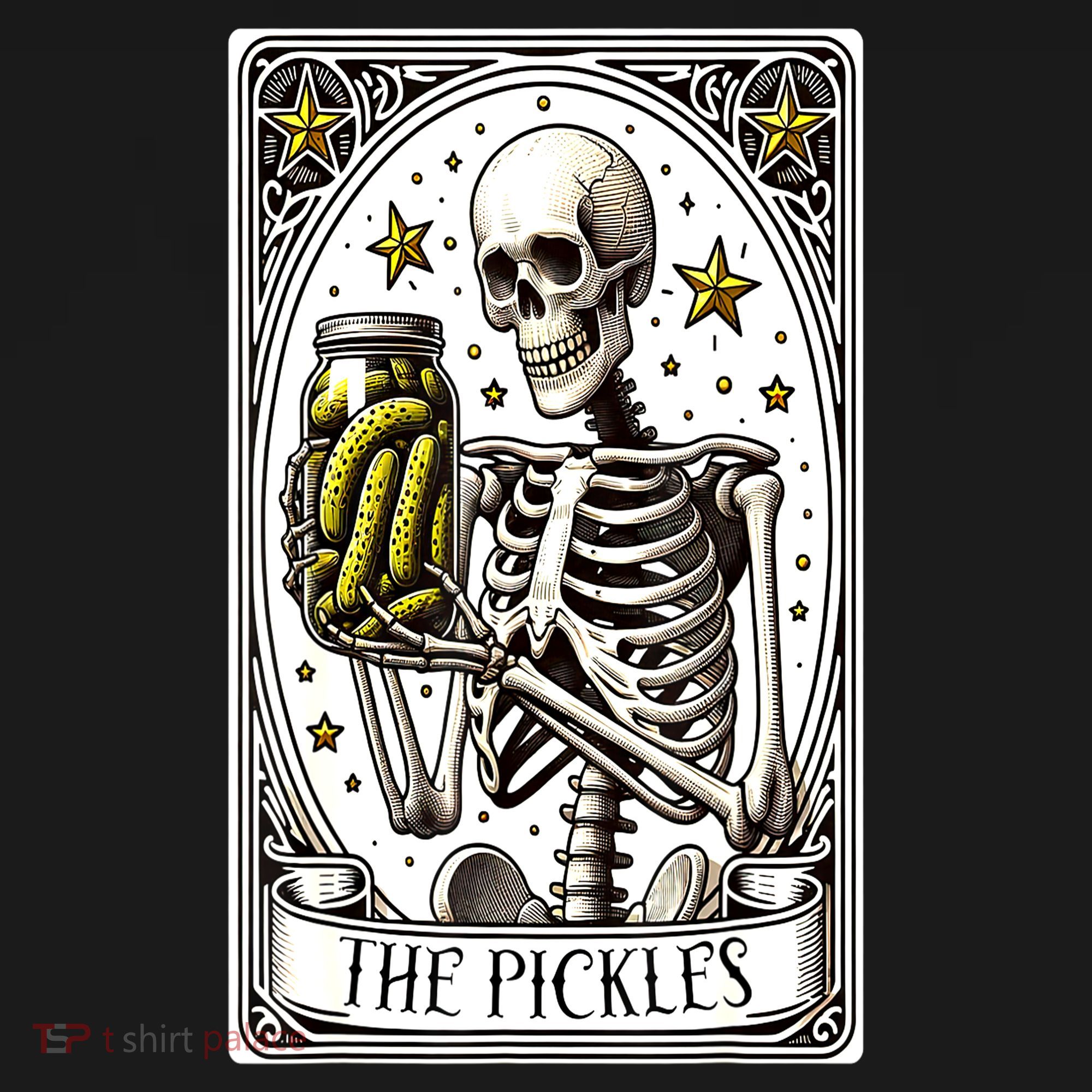 Funny Gardener The Pickle Skeleton Cucumber Gift Ornament