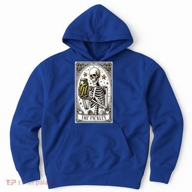 Funny Gardener The Pickle Skeleton Cucumber Gift Hoodie