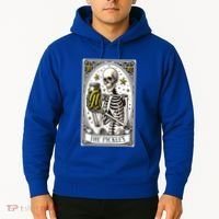 Funny Gardener The Pickle Skeleton Cucumber Gift Hoodie thumb 2