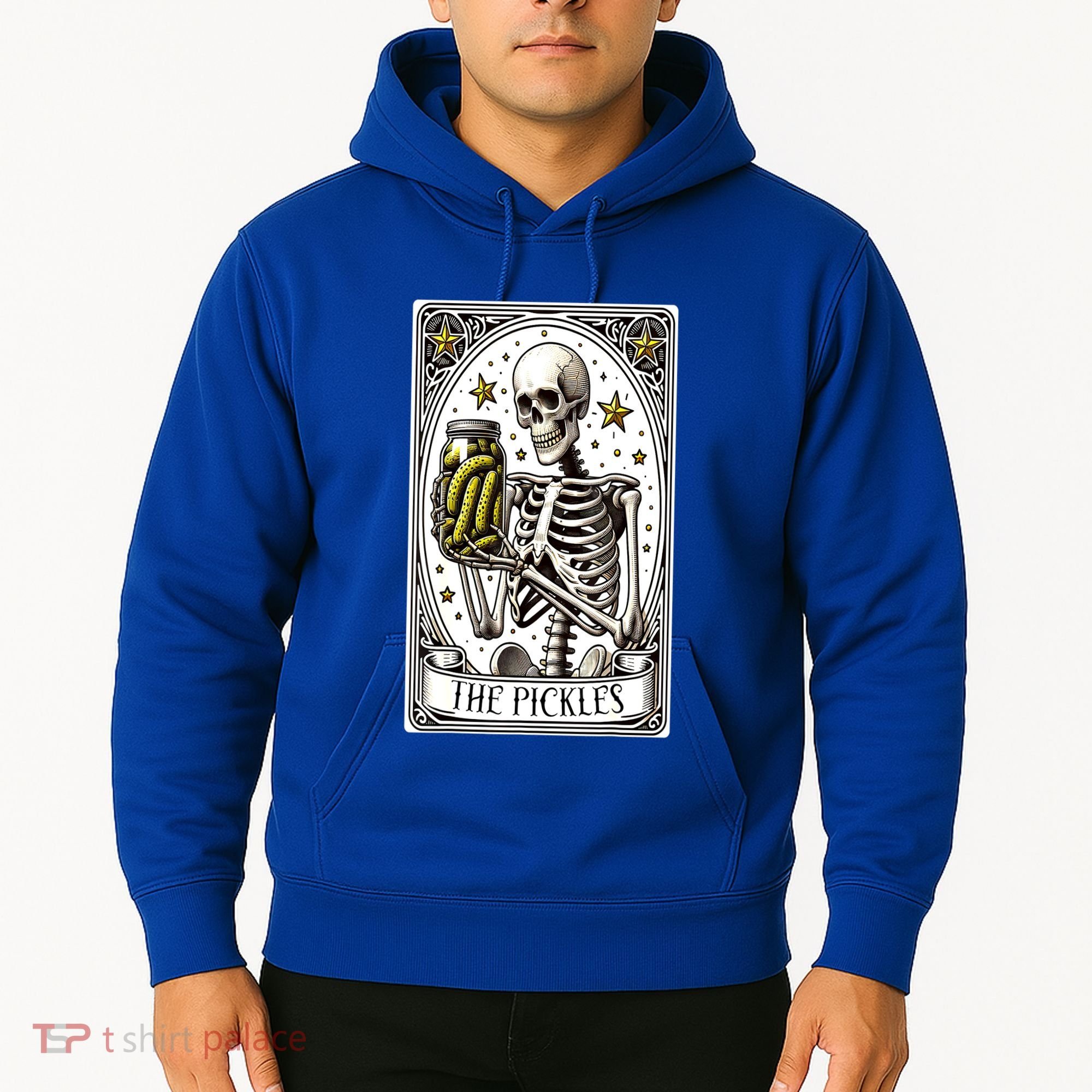 Funny Gardener The Pickle Skeleton Cucumber Gift Hoodie