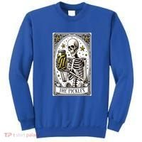 Funny Gardener The Pickle Skeleton Cucumber Gift Sweatshirt thumb 0