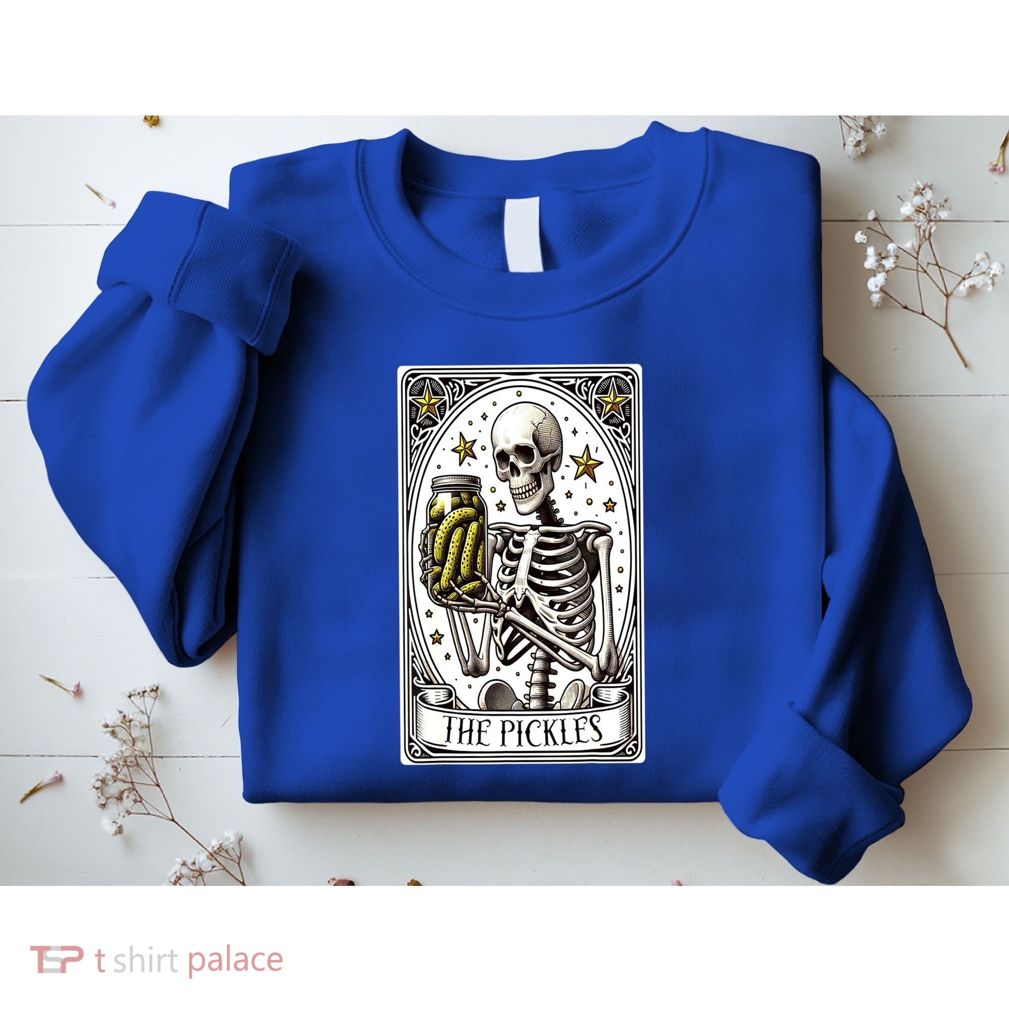 Funny Gardener The Pickle Skeleton Cucumber Gift Sweatshirt