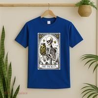 Funny Gardener The Pickle Skeleton Cucumber Gift T-Shirt thumb 2