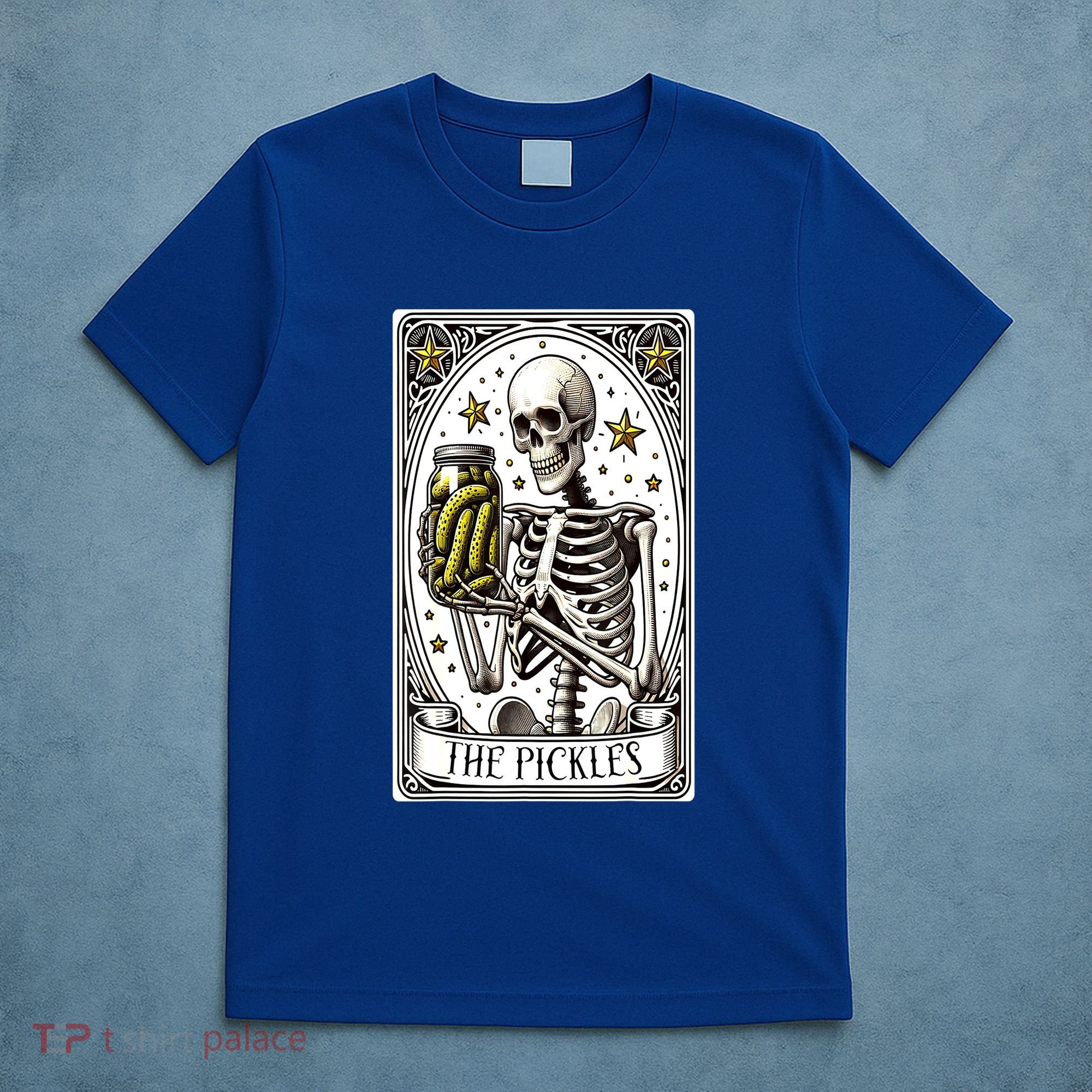 Funny Gardener The Pickle Skeleton Cucumber Gift T-Shirt