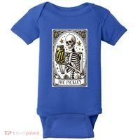 Funny Gardener The Pickle Skeleton Cucumber Gift Baby Bodysuit thumb 0