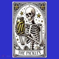 Funny Gardener The Pickle Skeleton Cucumber Gift Baby Bodysuit thumb 2