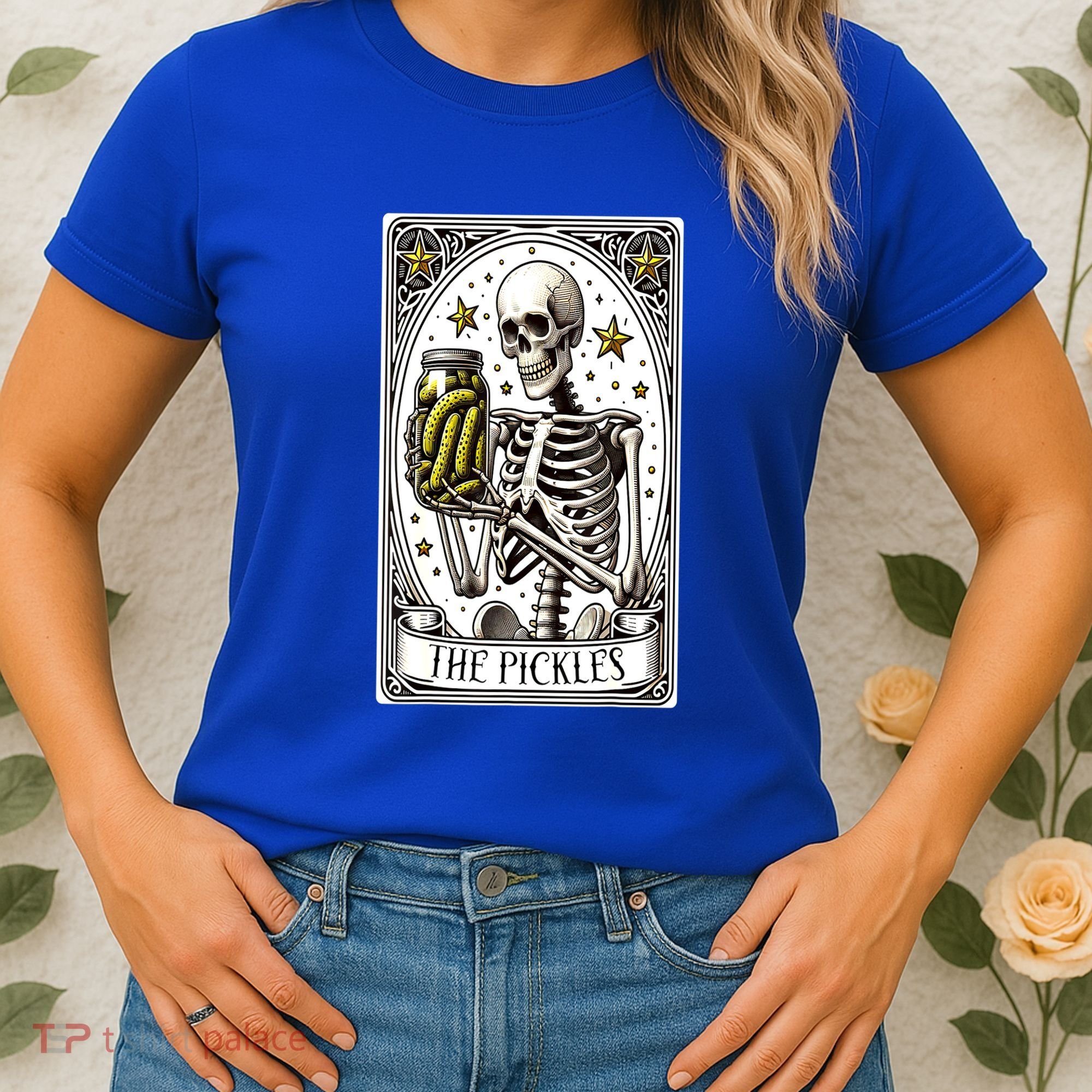 Funny Gardener The Pickle Skeleton Cucumber Gift Women's T-Shirt
