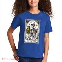 Funny Gardener The Pickle Skeleton Cucumber Gift Kids T-Shirt thumb 2