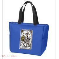 Funny Gardener The Pickle Skeleton Cucumber Gift Tote Bag thumb 3