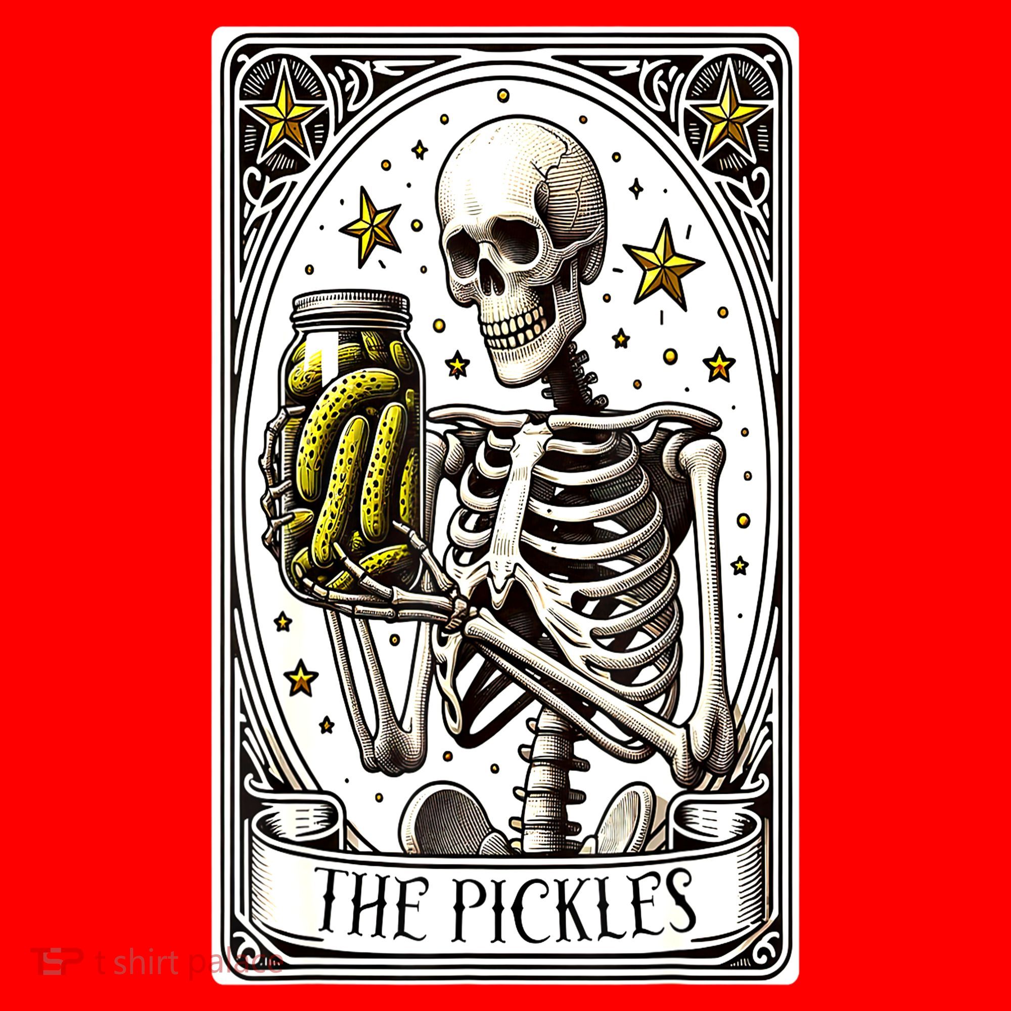 Funny Gardener The Pickle Skeleton Cucumber Gift Santa Hat