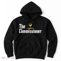 Funny Golfer The Commissioner Golf League Golfing Hoodie thumb 0