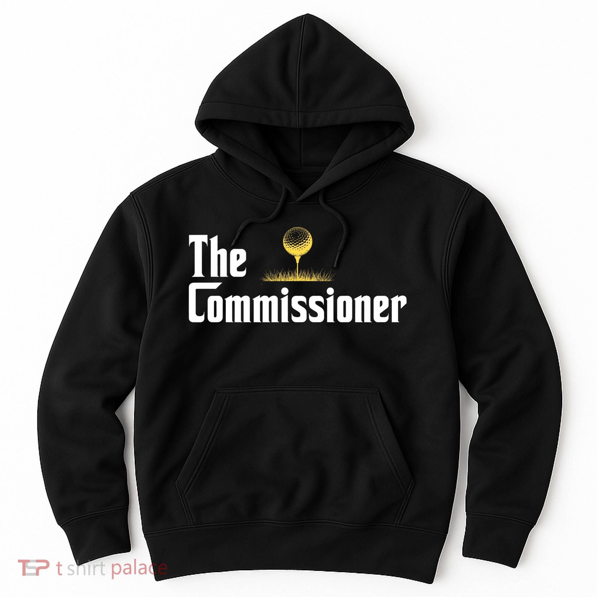 Funny Golfer The Commissioner Golf League Golfing Hoodie