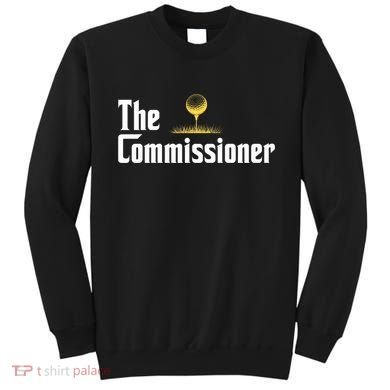 Funny Golfer The Commissioner Golf League Golfing Sweatshirt