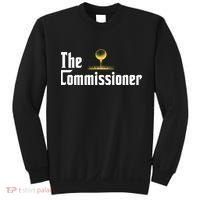 Funny Golfer The Commissioner Golf League Golfing Sweatshirt thumb 0