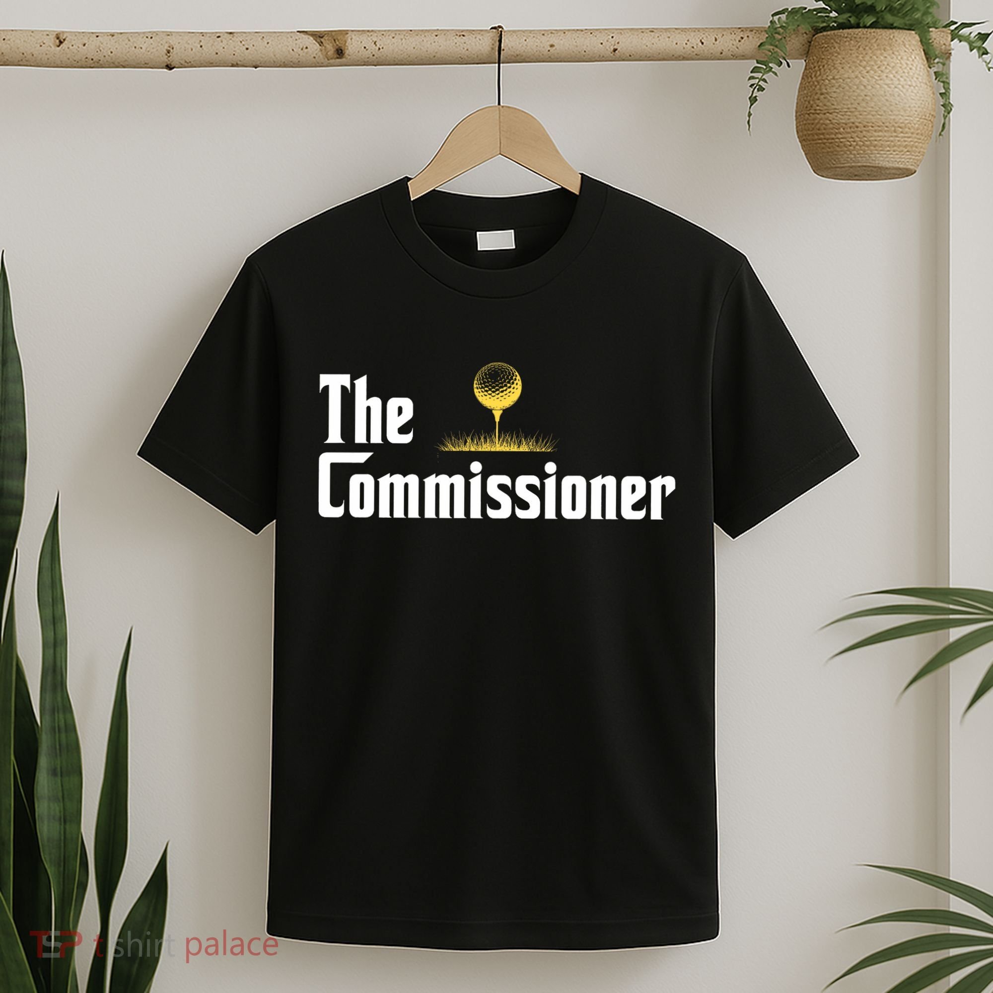 Funny Golfer The Commissioner Golf League Golfing T-Shirt