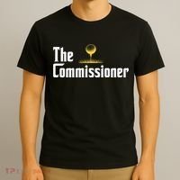 Funny Golfer The Commissioner Golf League Golfing T-Shirt thumb 3