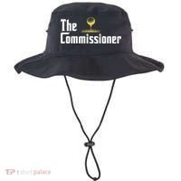 Funny Golfer The Commissioner Golf League Golfing Bucket Hat thumb 0