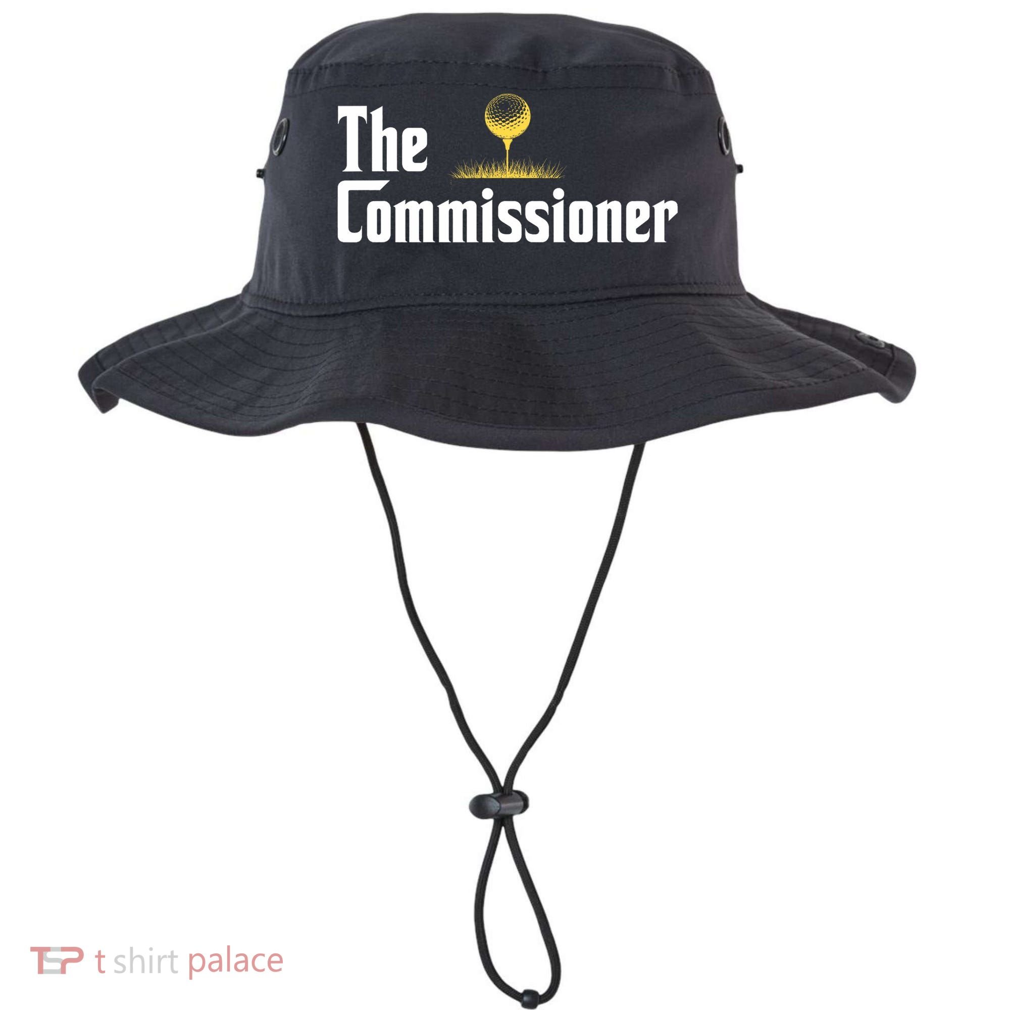 Funny Golfer The Commissioner Golf League Golfing Bucket Hat