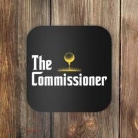 Funny Golfer The Commissioner Golf League Golfing Coaster thumb 0