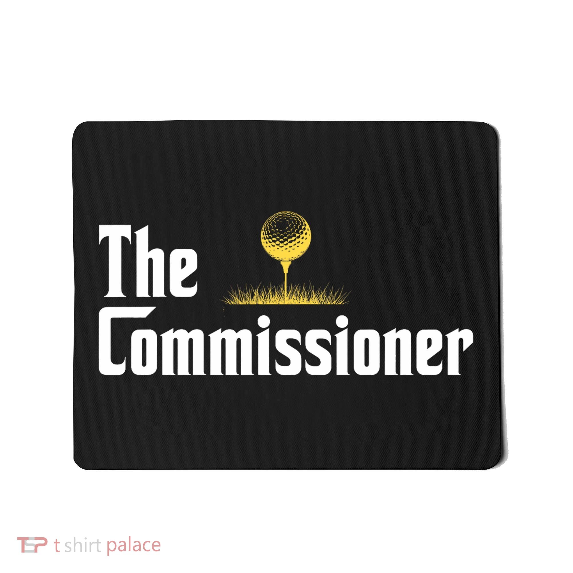 Funny Golfer The Commissioner Golf League Golfing Mousepad